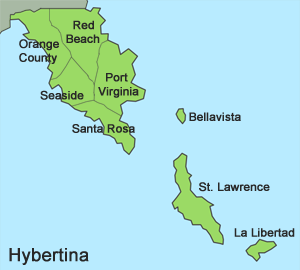 Karte von Hybertina